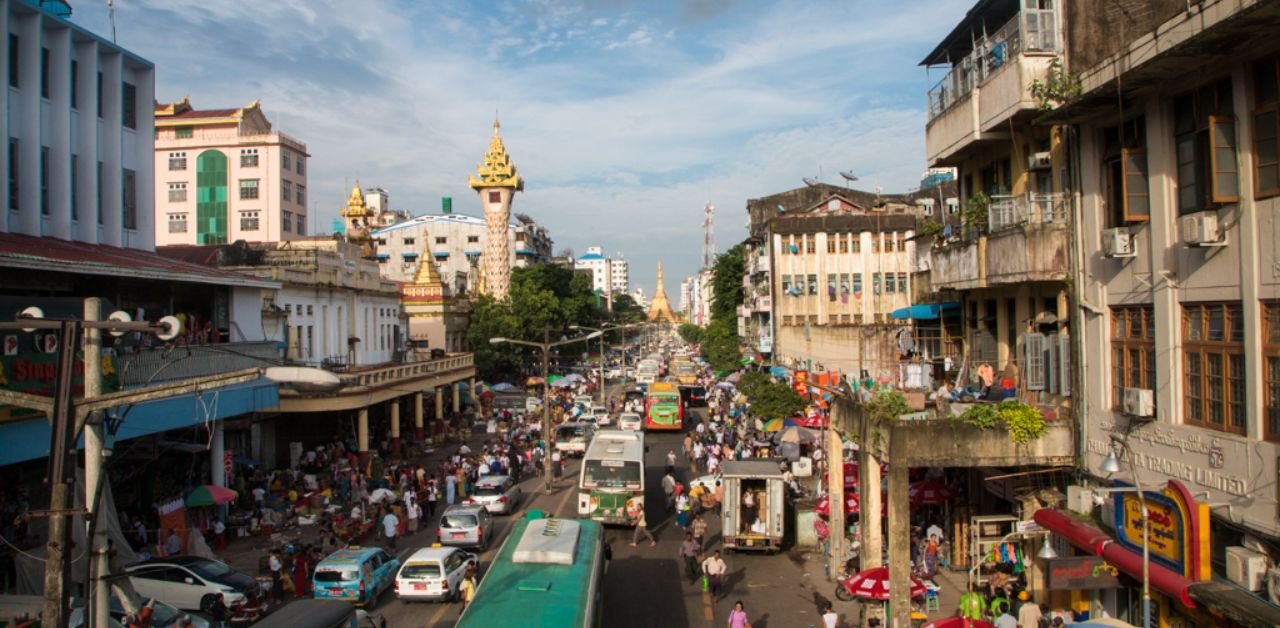 All Nippon Airways Yangon Office in Myanmar