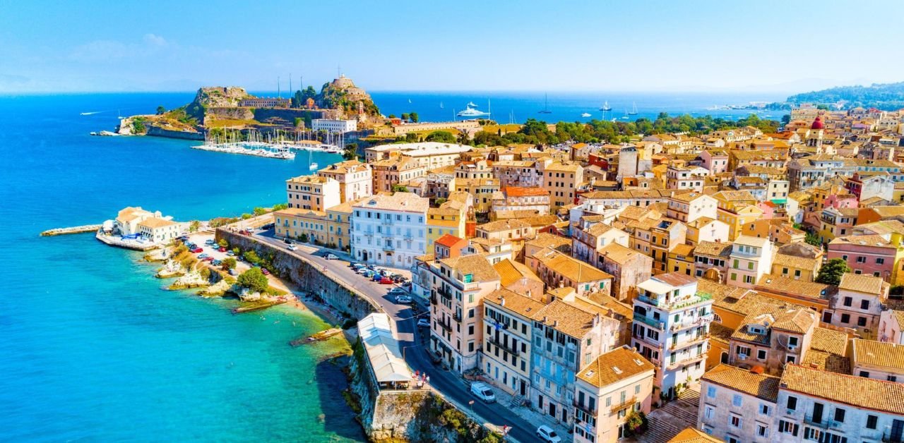 Aegean Airlines Corfu Office in Greece